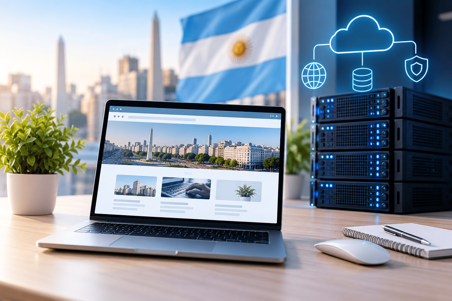 Dónde contratar hosting para una página web en Argentina